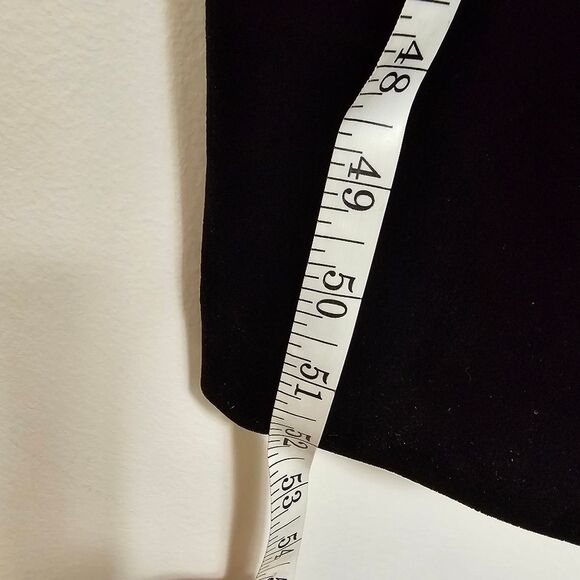 Womens Black Dress Gown by RM Richards - Karen Kwong  Velvet Size 8P NWT Formal - Picture 8 of 15